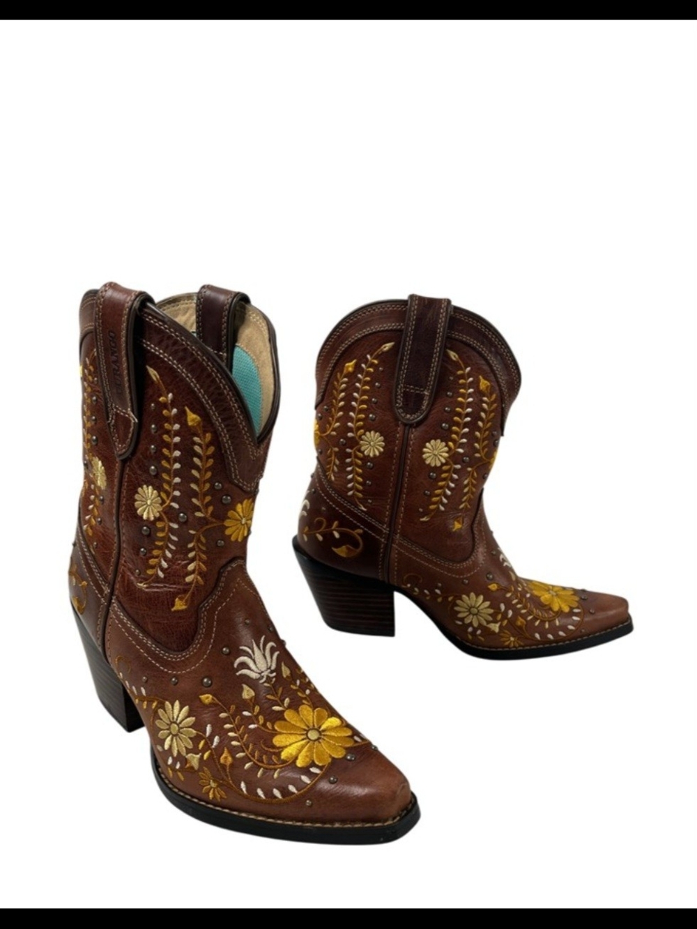 Durango Crush Golden Wildflower Western Boots